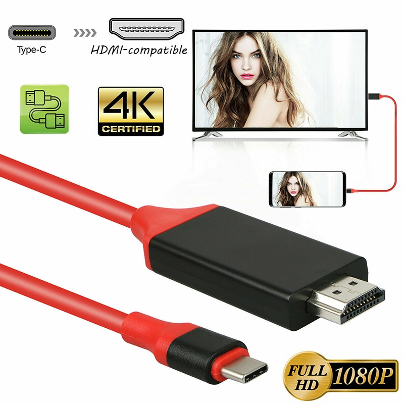 HDMI ȣȯ ̺ 2m USB C 3.1 ȭ P20 Pro  Ｚ..